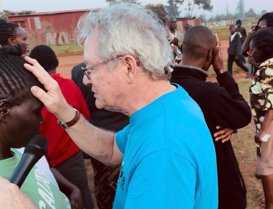 Charles serving with JCFM